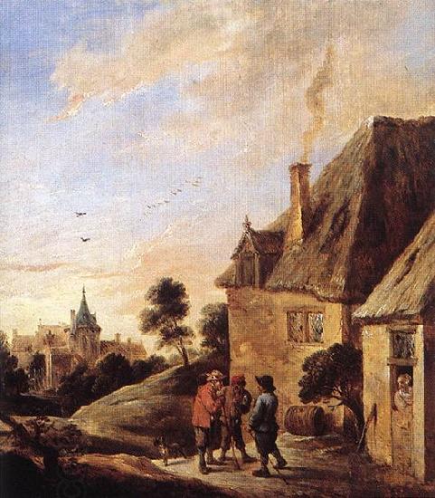 David Teniers the Younger Village Scene China oil painting art